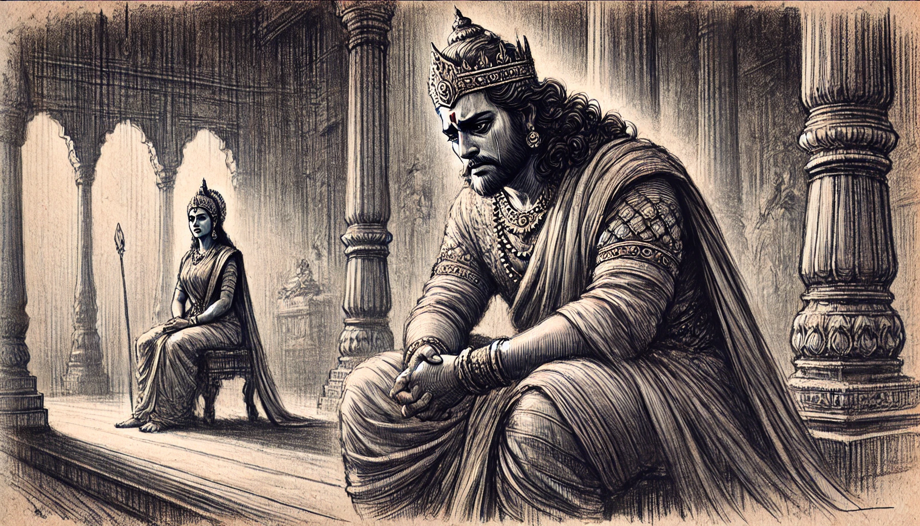 राजा दशरथ की चिंता