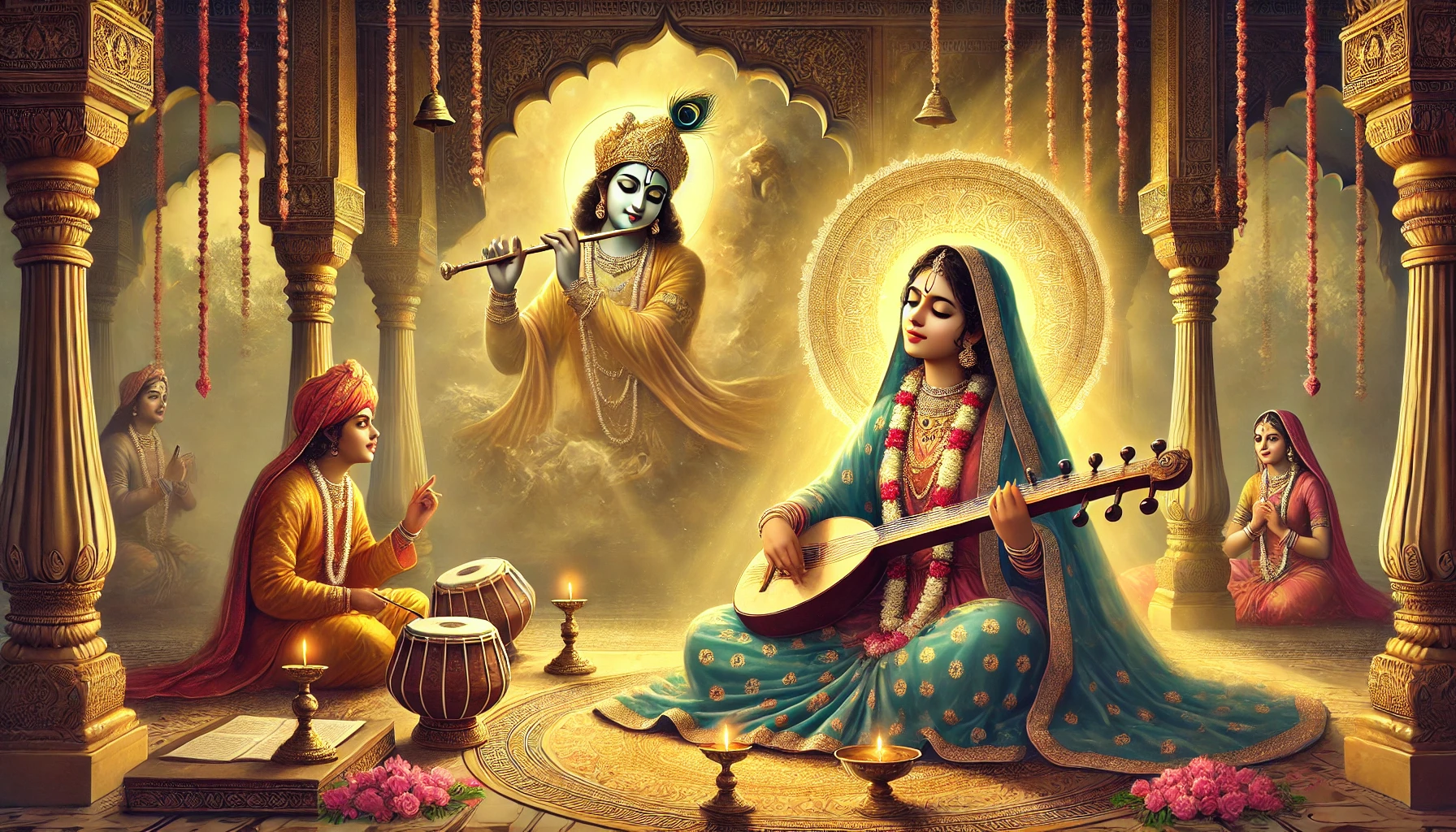 मीरा बाई की भक्ति और भजन: श्रीकृष्ण प्रेम में लीन एक भक्त कवयित्री